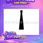 Free Perfume Bottle Free Aromatherapy Silhouette Accessory Free SVG - Instant Download