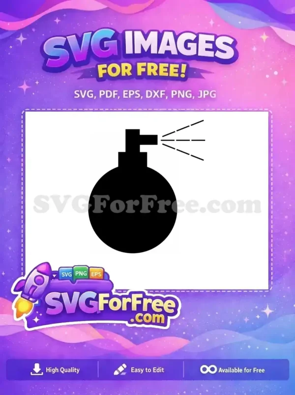 Free Black Perfume Free Silhouette Elegant Fragrance Free SVG