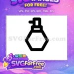 Free Scented Bottles Free Women Perfume Silhouette Free SVG - Instant Download