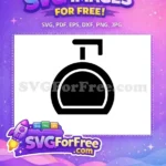 Free Black Perfume Free Bottle Silhouette Fashion Free SVG 5 - Instant Download
