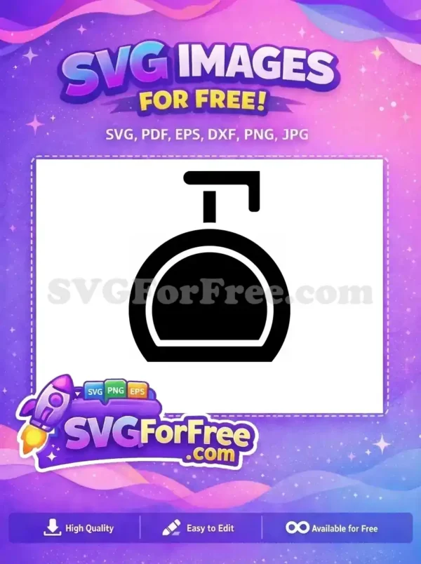 Free Black Perfume Free Bottle Silhouette Fashion Free SVG 5