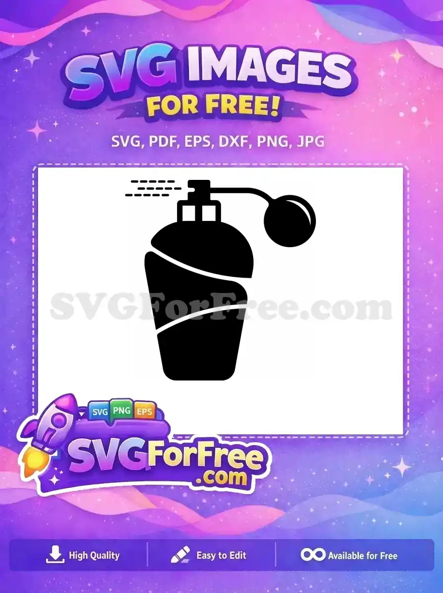 Free Elegant Scent Free Bottle Perfume Free SVG 3