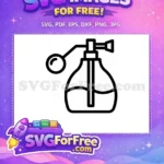 Free Elegant Perfume Free Bottle Silhouette Fashion Free SVG - Instant Download