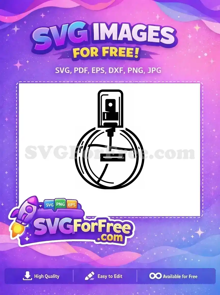 Free Elegant Scent Free Black Perfume Free Silhouette SVG