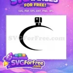 Free Black Perfume Free Bottle Silhouette Category 1 Free SVG - Instant Download