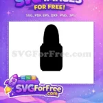 Free Elegant Design Free Perfume Bottle Silhouette Free SVG - Instant Download