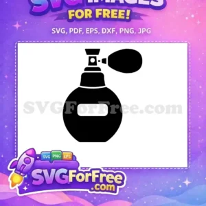 Free Black Perfume Free Bottle Silhouette Art Free SVG Free Black Perfume Free Bottle Silhouette Art Free SVG