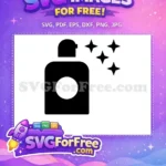 Free Black Perfume Free Silhouette Minimalist Design Free SVG - Instant Download