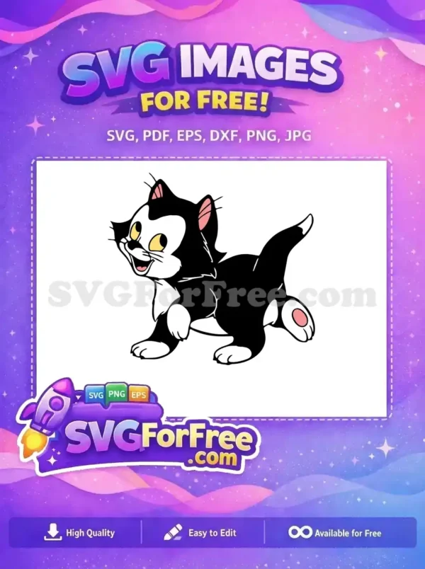 Free Figaro Cat Smile Free Pinocchio Movie Free SVG Free Figaro Cat Smile Free Pinocchio Movie Free SVG