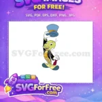 Free Smiling Cricket Free Top Hat Pinocchio Free SVG - Instant Download