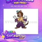 Free Cat Green Eyes Free Foulfellow Pinocchio Movie Free SVG - Instant Download