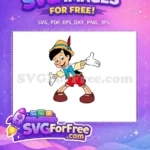 Free Happy Puppet Free Red Shorts Pinocchio Free SVG - Instant Download