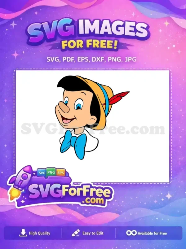 Free Smiling Pinocchio Blue Eyes Free Yellow Hat Red Feather Pinocchio Movie Free SVG Free Smiling Pinocchio Blue Eyes Free Yellow Hat Red Feather Pinocchio Movie Free SVG