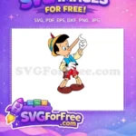 Free Growing Nose Pinocchio Free Red Feather Yellow Hat Pinocchio Free SVG - Instant Download