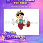 Free Smiling Puppet Free Blue Eyes Pinocchio Free SVG - Instant Download