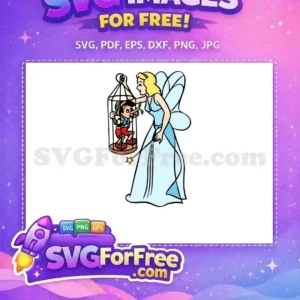 Free Blue Fairy Free Pinocchio Angry Face Movie Free SVG Free Blue Fairy Free Pinocchio Angry Face Movie Free SVG