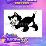 Free Figaro Cat Smile Free Cartoon Pinocchio Free SVG - Instant Download