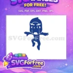 Free Owlette Silhouette Free Angry Eyes Pj Masks Free SVG - Instant Download