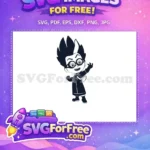 Free Smiling Owlette Free Backpack Pj Masks Disney Free SVG - Instant Download
