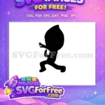 Free Owlette Silhouette Free Cartoon Pj Masks Free SVG - Instant Download