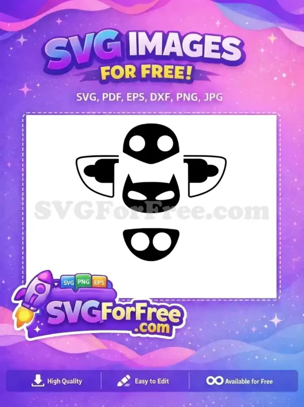 Free Owlette Mask Free Gekko Wings Pj Masks Free SVG