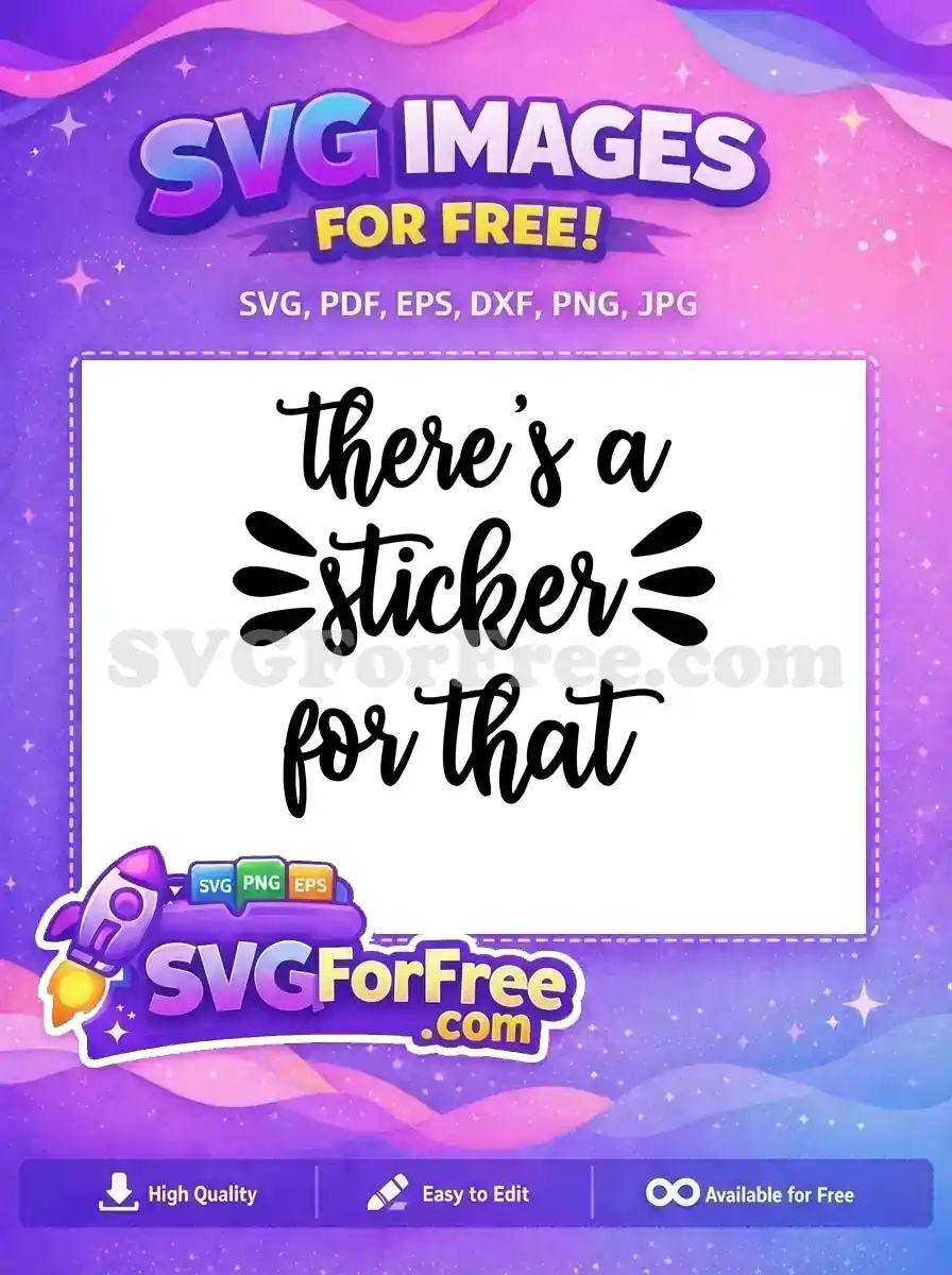 Free Bold Script Free Sticker Quote Planner Free SVG