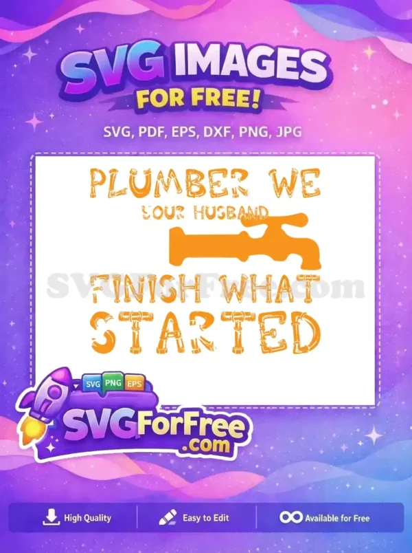 Free Orange Plumbing Free Pipe Plumber Quotes Free SVG