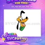 Free Smiling Pluto Free Green Collar Disney Free SVG 2 - Instant Download