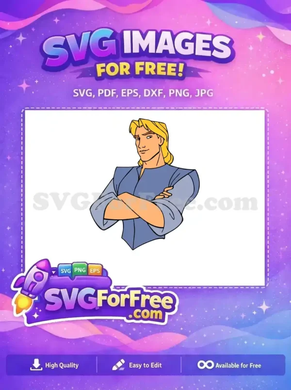 Free Confident Blonde John Smith Free Arms Crossed Pocahontas Free SVG Free Confident Blonde John Smith Free Arms Crossed Pocahontas Free SVG