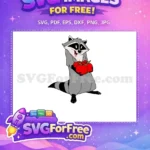 Free Smiling Meeko Free Red Apples Pocahontas Free SVG - Instant Download