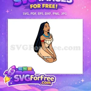 Free Blue Hair Free Red Armband Pocahontas Free SVG Free Blue Hair Free Red Armband Pocahontas Free SVG