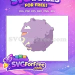 Free Koffing Poison Gas Free Pokemon Cartoon Free SVG - Instant Download