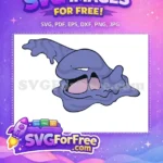 Free Purple Ooze Free Grimer Pokemon Cartoon Free SVG - Instant Download