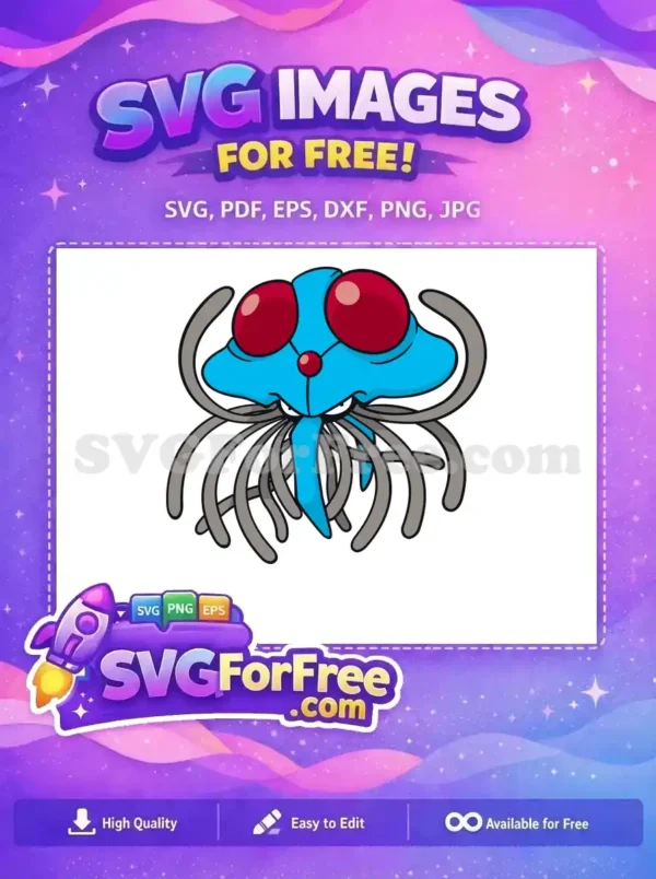 Free Tentacool Pokemon Free Angry Eyes Pokemon Free SVG Free Tentacool Pokemon Free Angry Eyes Pokemon Free SVG