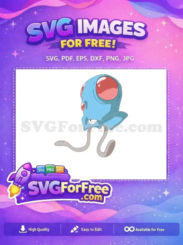 Free Tentacool Angry Expression Free Cartoon Pokemon Free SVG Free Tentacool Angry Expression Free Cartoon Pokemon Free SVG