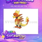 Free Angry Duck Pokemon Free Fire Tail Cartoon Free SVG 1 - Instant Download