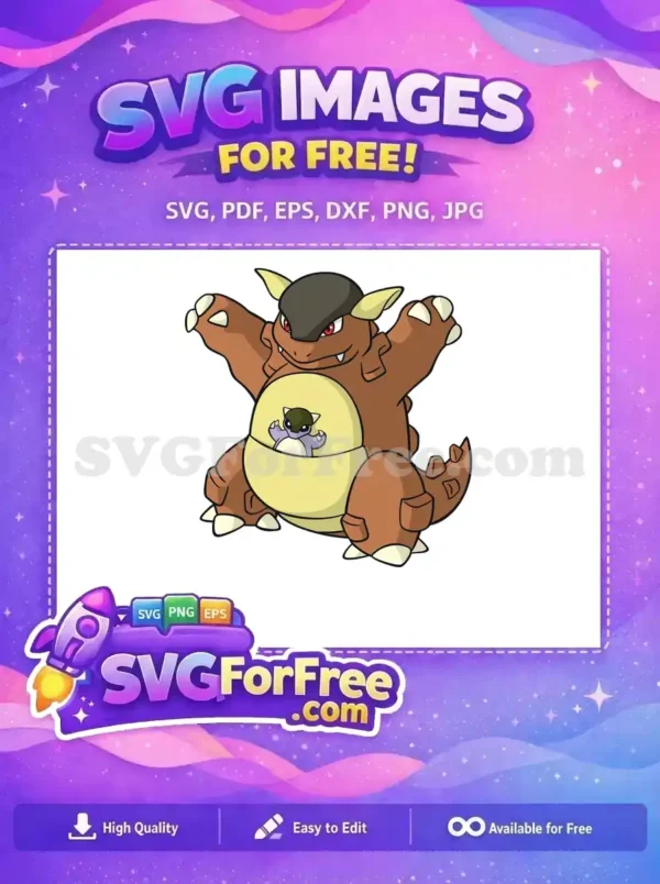Free Fierce Brown Mother Free Waving Purple Baby Pokemon Free SVG Free Fierce Brown Mother Free Waving Purple Baby Pokemon Free SVG