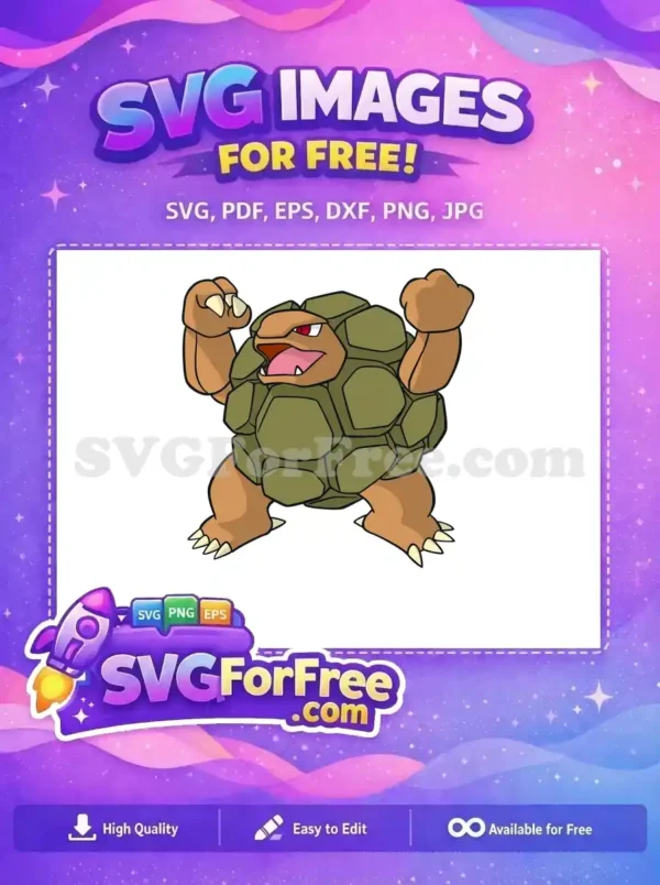 Free Angry Eyes Free Rock Body Pokemon Cartoon Free SVG