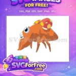 Free Orange Mushroom Pokemon Free Paras Cartoon Free SVG - Instant Download