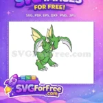 Free Green Scyther Angry Free Cartoon Pokemon Free SVG - Instant Download