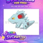 Free Angry Eyes Free Nidorino Pokemon Cartoon Free SVG - Instant Download
