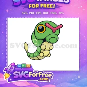 Free Big Eye Free Pink Antenna Pokemon Free SVG Free Big Eye Free Pink Antenna Pokemon Free SVG