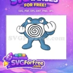 Free Angry Eyes Free Spiral Belly Pokemon Free SVG 1 - Instant Download