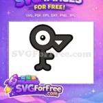 Free Unown F Pokemon Free Letter Symbol Pokemon Free SVG - Instant Download