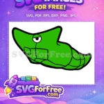 Free Green Angry Caterpie Free Pokemon Cartoon Free SVG - Instant Download