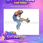 Free Ash Red Hat Free Shouting Command Pokemon Cartoon Free SVG - Instant Download