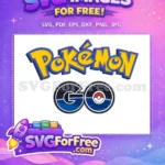Free Yellow Blue Pokemon Free Go Game Free SVG - Instant Download