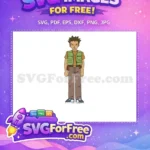 Free Grumpy Brock Free Trainer Pokemon Cartoon Free SVG - Instant Download