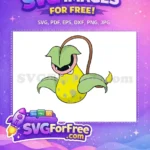 Free Angry Eyes Free Spotted Yellow Bellsprout Pokemon Free SVG - Instant Download