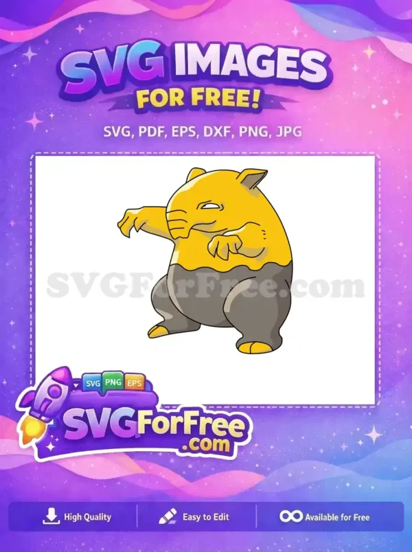 Free Drowzee Pokemon Free Cartoon Funny Pose Pokemon Free SVG Free Drowzee Pokemon Free Cartoon Funny Pose Pokemon Free SVG